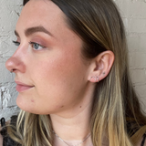 Sunrise Stud - Silver