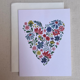 Blossom Heart Card