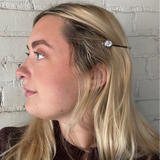 Freshwater Bobby Pin - Silver