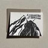 Mountain Of Gratitude Card
