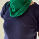 Cashmere Bandana - Kelly Green