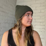 Beechfield Cuffed Beanie - Olive Green