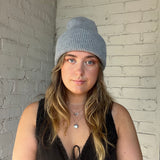 Beechfield Cuffed Beanie - Ash Grey