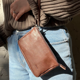 Carmela Pouch - Dark Brown