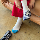 Girlfriend Socks - Blue Red