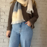 Silare Mohair Scarf - Slate