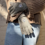 Basic Wool Gloves - Grey