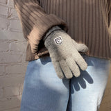 Basic Wool Gloves - Grey