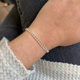 Halle Chain Bracelet - Silver