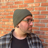 Beechfield Cuffed Beanie - Olive Green