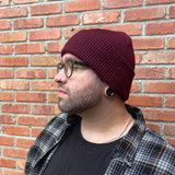 Beechfield Cuffed Beanie - Burgundy