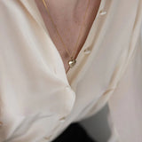 Classic Heart Locket Necklace - Gold