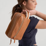 Niceto Toiletry Bag - Tobacco