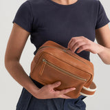 Niceto Toiletry Bag - Tobacco
