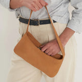 Pat Shoulder Bag - Saddle