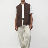 Nolan Vest - Brown