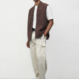 Nolan Vest - Brown