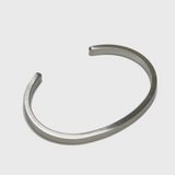 Flat Cuff Bracelet - Steel