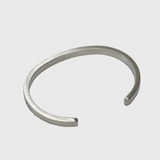 Flat Cuff Bracelet - Steel