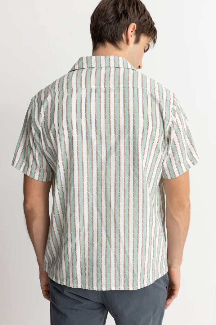 Vacation Stripe Shirt - Sea Green