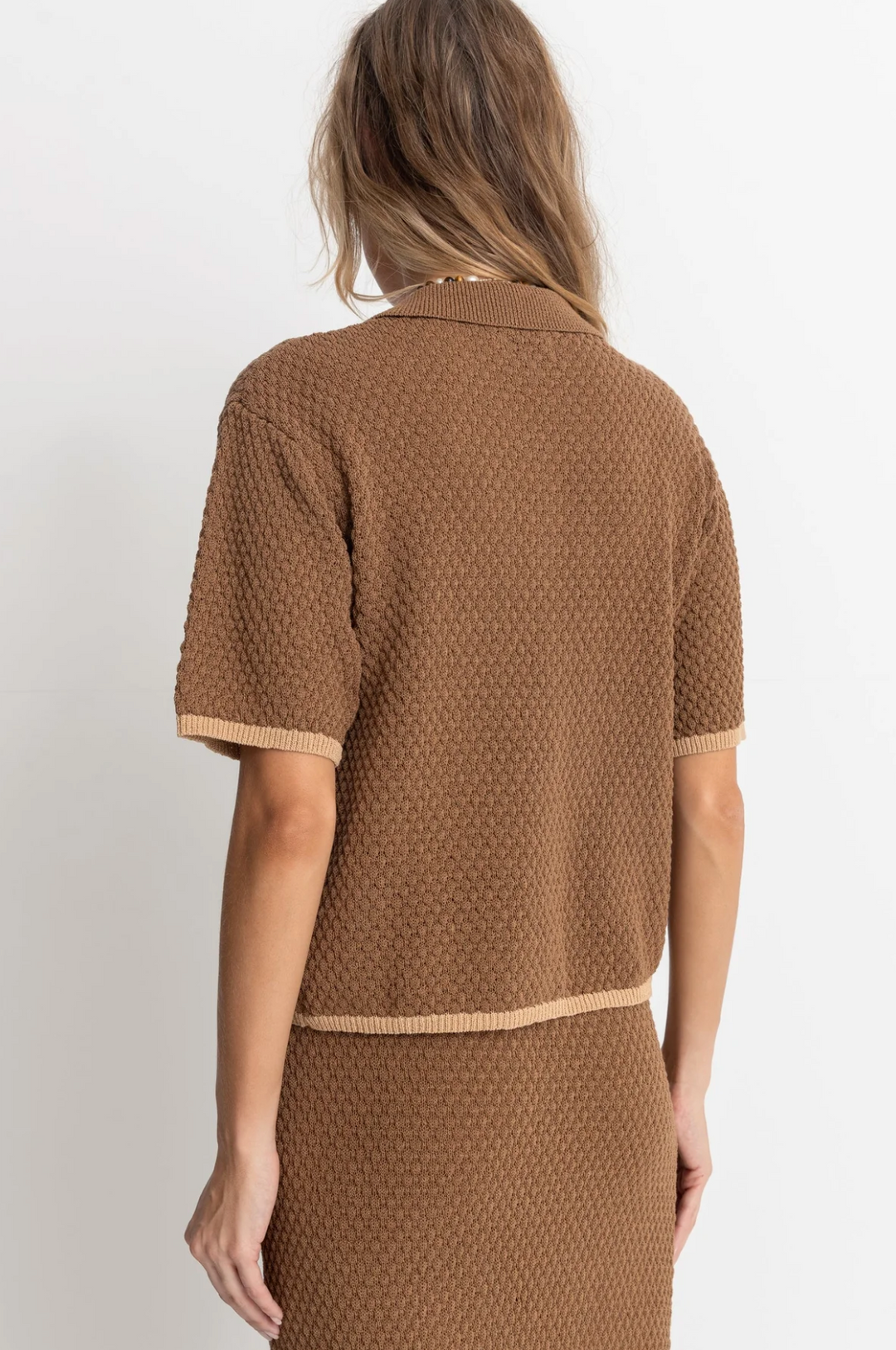 Joni Knit Shirt - Chocolate