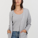 Turner Cardigan - Heather Grey