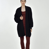 Row Shell Cardi - Black
