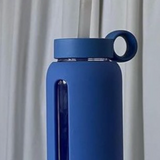 21oz Bottle Straw Carry Cap - Cobalt