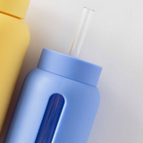 27oz Bottle Lounge Straw + Cap - Cornflower