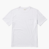 Pima Pocket Tee - White