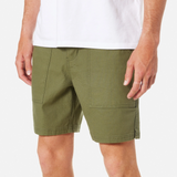 Trails Canvas Short - Clover