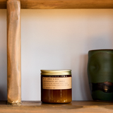 Large Soy Candle - Amber & Moss