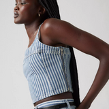 Jadine Denim Cami - Mischa Stripe