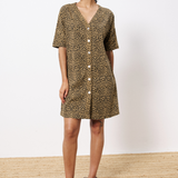 Aelita Dress - Leopard