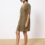 Aelita Dress - Leopard