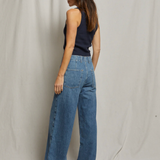 Blondi Rib Tank - Navy