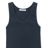 Blondi Rib Tank - Navy