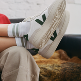 Men's V-90 Sneakers - Extra White / Cyprus