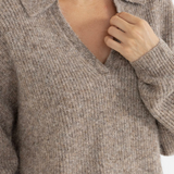 Quinn Collard Jumper - Oatmeal