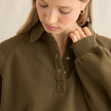 Everyday Fleece Pullover - Dark Olive