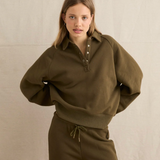 Everyday Fleece Pullover - Dark Olive