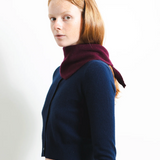 Triangle Scarf - Burgundy
