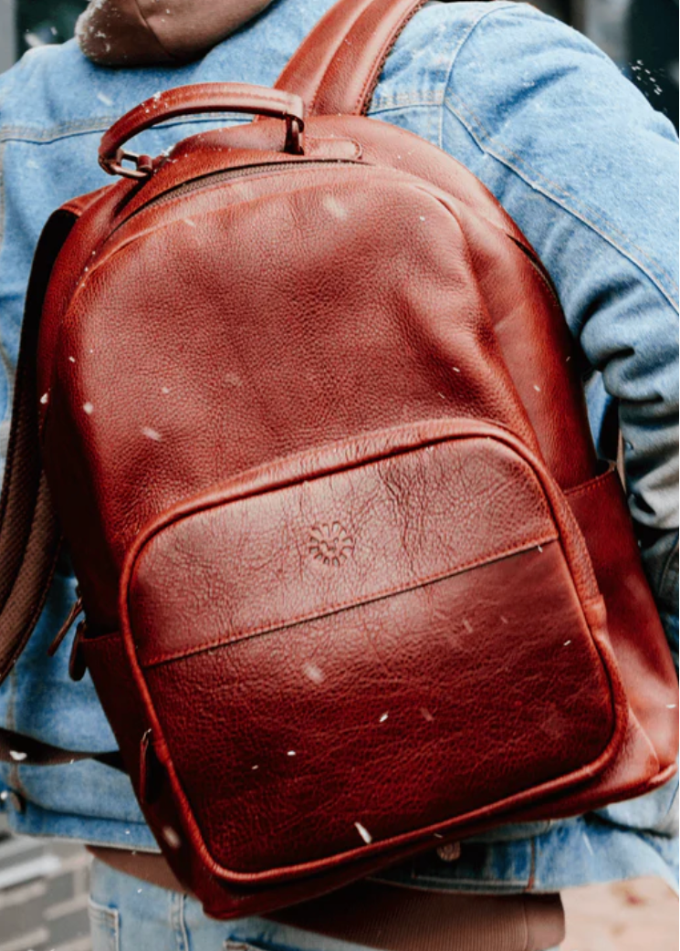 Leather Backpack
