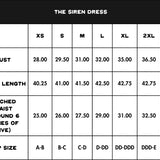 Siren Dress - Black