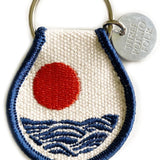 Patch Keychain - Sun & Waves