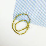 Galileo Galilei Necklace - Olive / Pink
