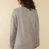 Jefferson Pullover Sweater - Heather Grey