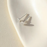 Polka Dot Earring - Silver