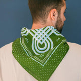 Love Knot Bandana - Olive