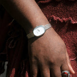 Jane Watch - Silver / Pearl